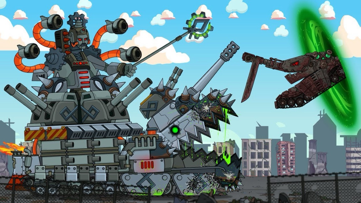 Вирус в системе КВ-54? Неуправляемый монстр против всех!