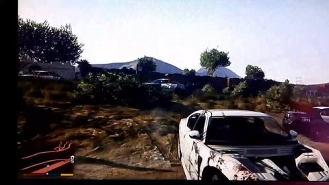 Гта 5, но это Зелёный Экран Смерти