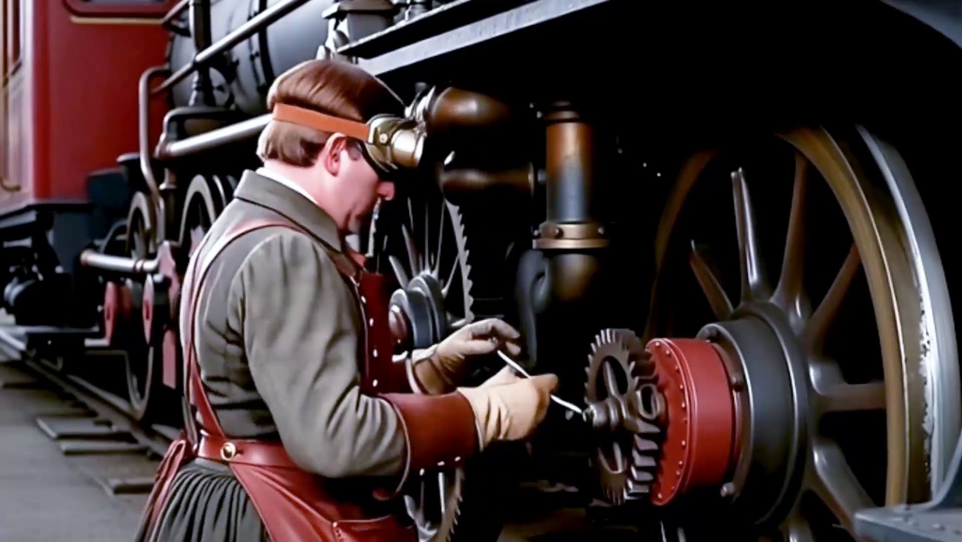 Город стимпанк [ai grok]