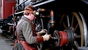 Город стимпанк [ai grok]