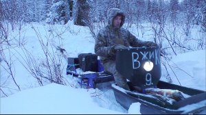 ОТКРЫВАЮ ОХОТУ НА ЛОСЯ / ЗАБРОСКА МОТОТОЛКАЧА В ТАЙГУ НА СМ-003 / ПОИСКИ СЛЕДОВ СОХАТОГО.