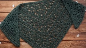 МК Узор для шали крючком 🌼