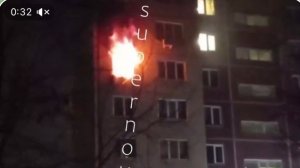 Появились кадры атаки БПЛА на Саратов. Есть погибшие.13.12.2025