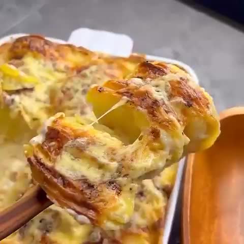 🥔 Ароматный и вкycный картофельный гратен
