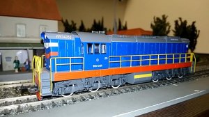 Синяя ЧМЭ3-2485 от PIKO #59794  депо Иваново