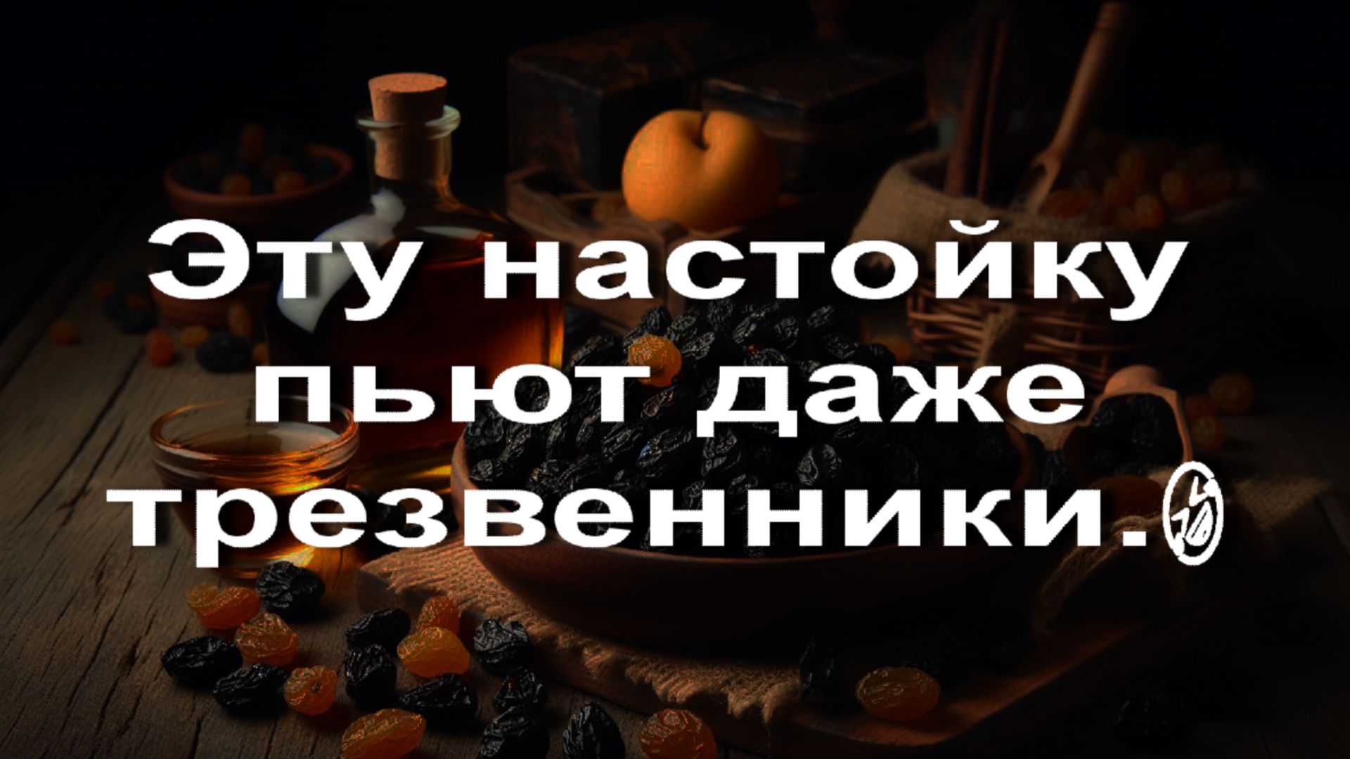 Эту настойку пьют даже трезвенники.🤣