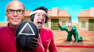 [DRЫNDA] ИГРАЕМ ЗА НАДЗИРАТЕЛЕЙ в ИГРА В КАЛЬМАРА 3 в VR! АНАТОХИЧ