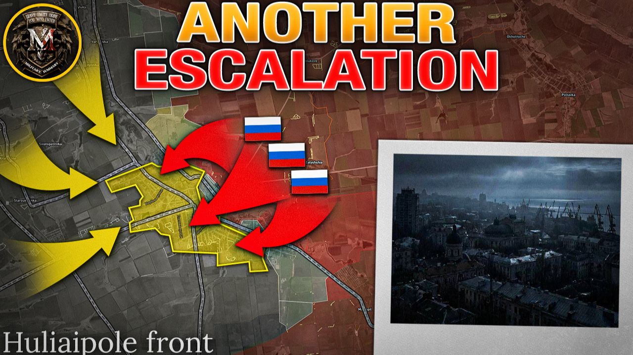 Another Escalation in the Black Sea Region⚡️A Heavy Clash of Attacks in Huliaipole⚔️💥MS 2025.12.13