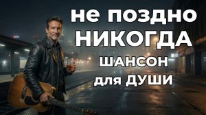 Ничего в этой жизни не поздно | ШАНСОН для ДУШИ!