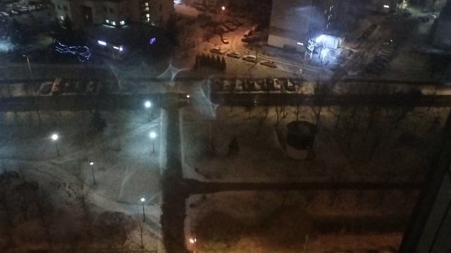 Ночью в Москве выпал снег.❄️❄️❄️🌲