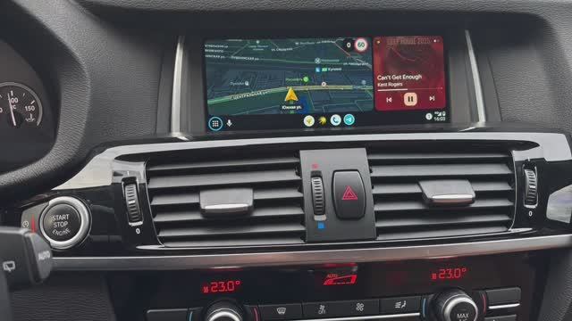 Установка Apple CarPlay и Android Auto на BMW X3 F25 (2015) смотреть онлайн