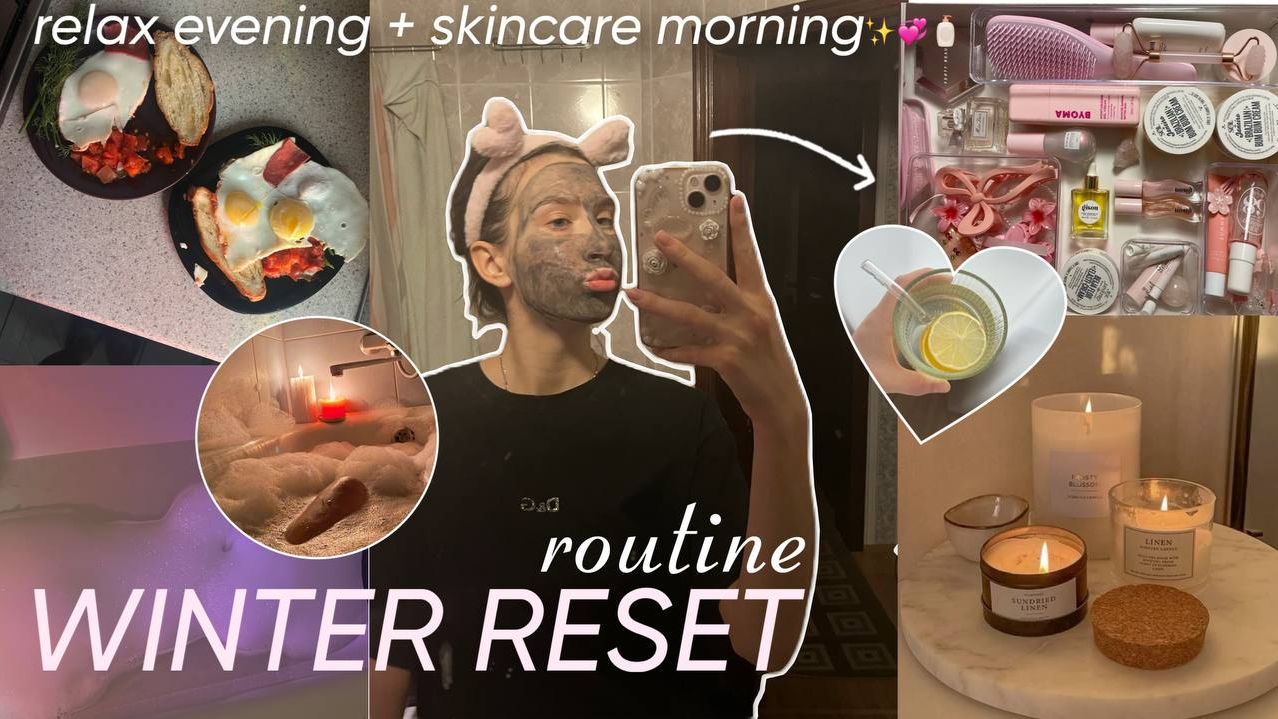 ЗИМНЯЯ ПЕРЕЗАГРУЗКА/ релакс вечер + утренняя рутина