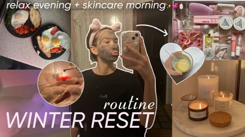 ЗИМНЯЯ ПЕРЕЗАГРУЗКА/ релакс вечер + утренняя рутина