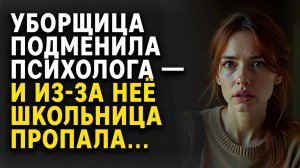 УБОРЩИЦА решила ПОДМЕНИТЬ ПСИХОЛОГА — И из-за неё ШКОЛЬНИЦА ПРОПАЛА...Слушать Аудиорассказ