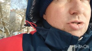 Тренировка в пургу. 🏃 Скорость ветра 8-10 м/с Порывы до 17 м/с. t-9-11. Ощущается - 14.