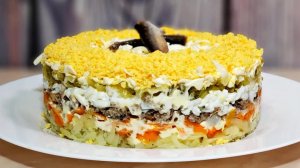 Салат "ЛЮБИМЧИК" на Новогодний стол 2026!!! Король среди блюд! Вкусно и Красиво!!