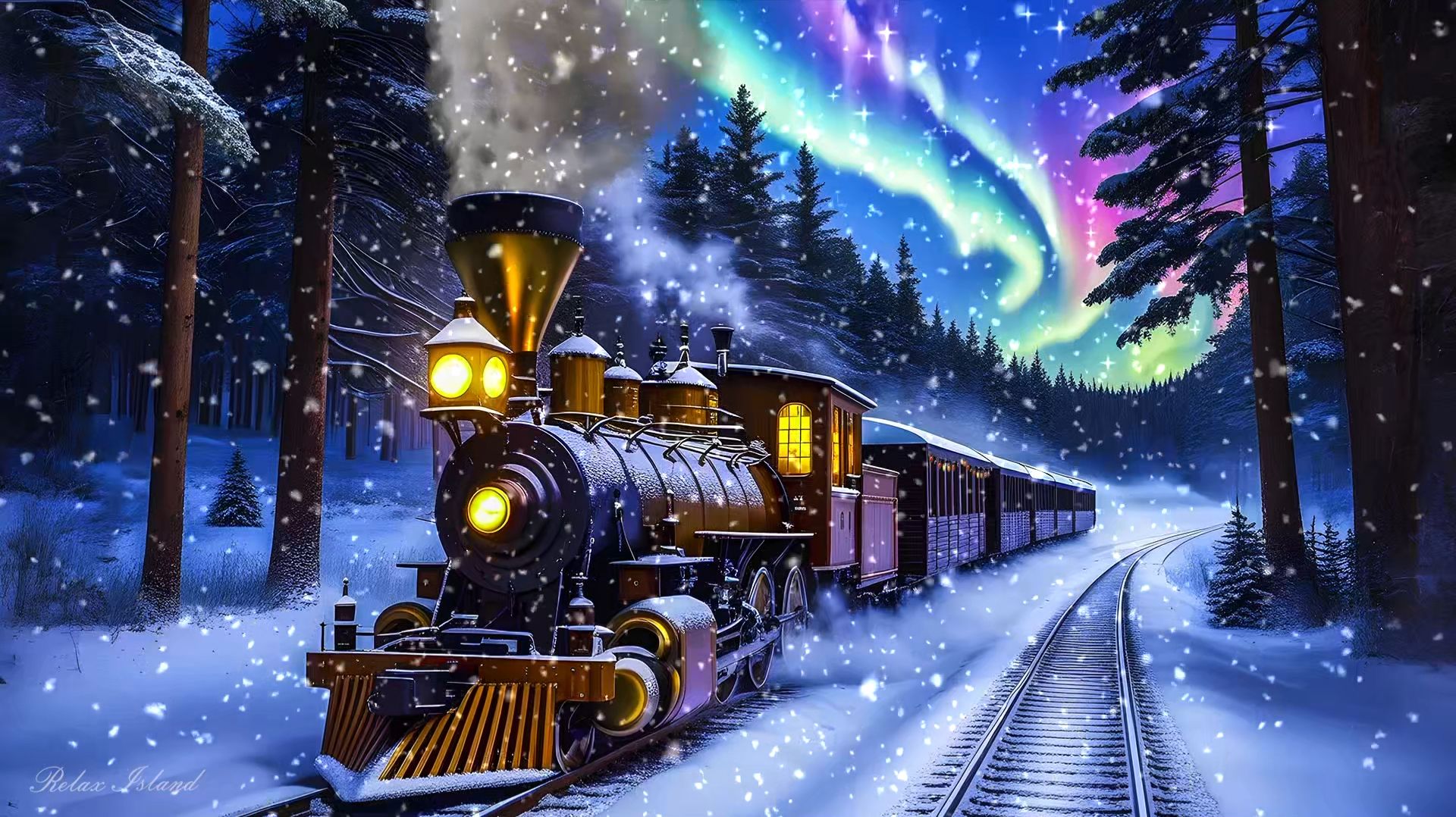 ✨ УСПОКАИВАЮЩАЯ МУЗЫКА ДЛЯ СНА И ПОДАВЛЕНИЯ СТРЕССА 🎵 ЧАРУЮЩАЯ МУЗЫКА ДЛЯ ДУШИ И СЕВЕРНОЕ СИЯНИЕ