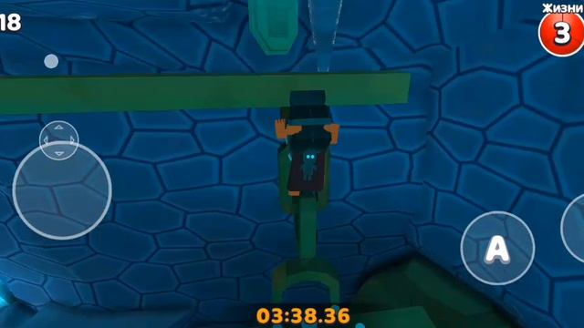 прохожу пещеру в Super Bear Adventure