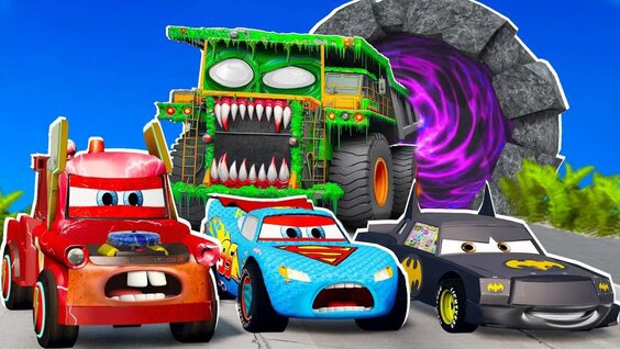 МУЛЬТИКИ ПРО МАШИНКИ 🚗 МОЛНИЯ МАКВИН ГОНЯЕТ ПО БЕСКРАЙНИМ ПОЛЯМ С ДРУЗЬЯМИ. НАВСТРЕЧУ ПРИКЛЮЧЕНИЯМ