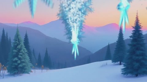 Snow Transition Pack | Готовые переходы-снегопад 4K | Бесплатные футажи для монтажа