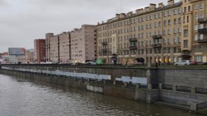 Поехала в Санкт-Петербург по делам. Ужасная погода.