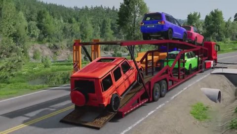 Машинки в ДЕТСКОМ АНИМАЦИОННОМ РОЛИКЕ: приколы на ТРАССЕ