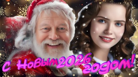 Поздравление С Новым 2026 годом.