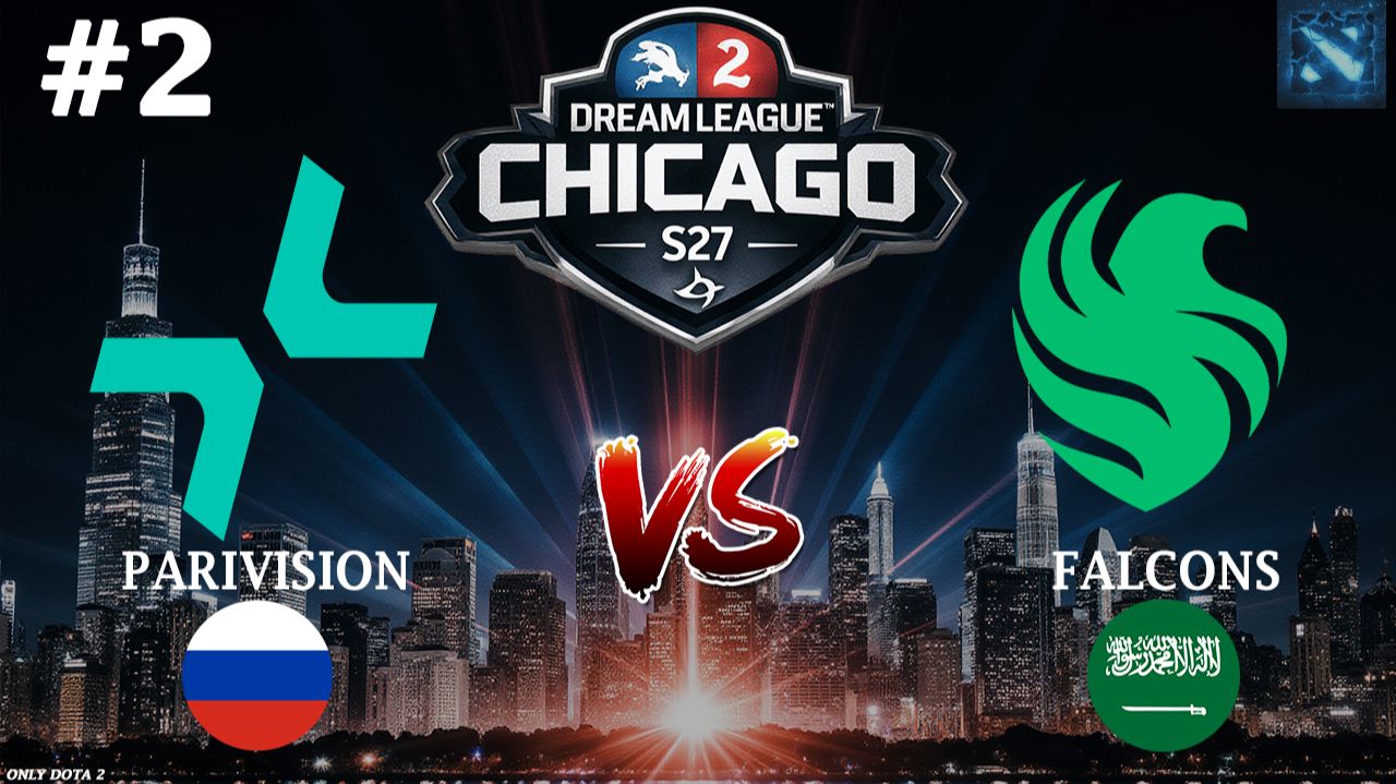ТОЛИ ДЕЛО В "ТИПАХ"? | Parivision vs Falcons #2 (BO3) DreamLeague S27