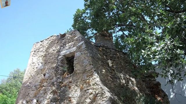 #meronas 2021. Крит. Ретимно. Горная Критская деревня Меронас. Июльская жара.