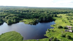 Как выглядит Арктический гектар с высоты | Чучепога, Валдокурье и Пинега, Архангельская область