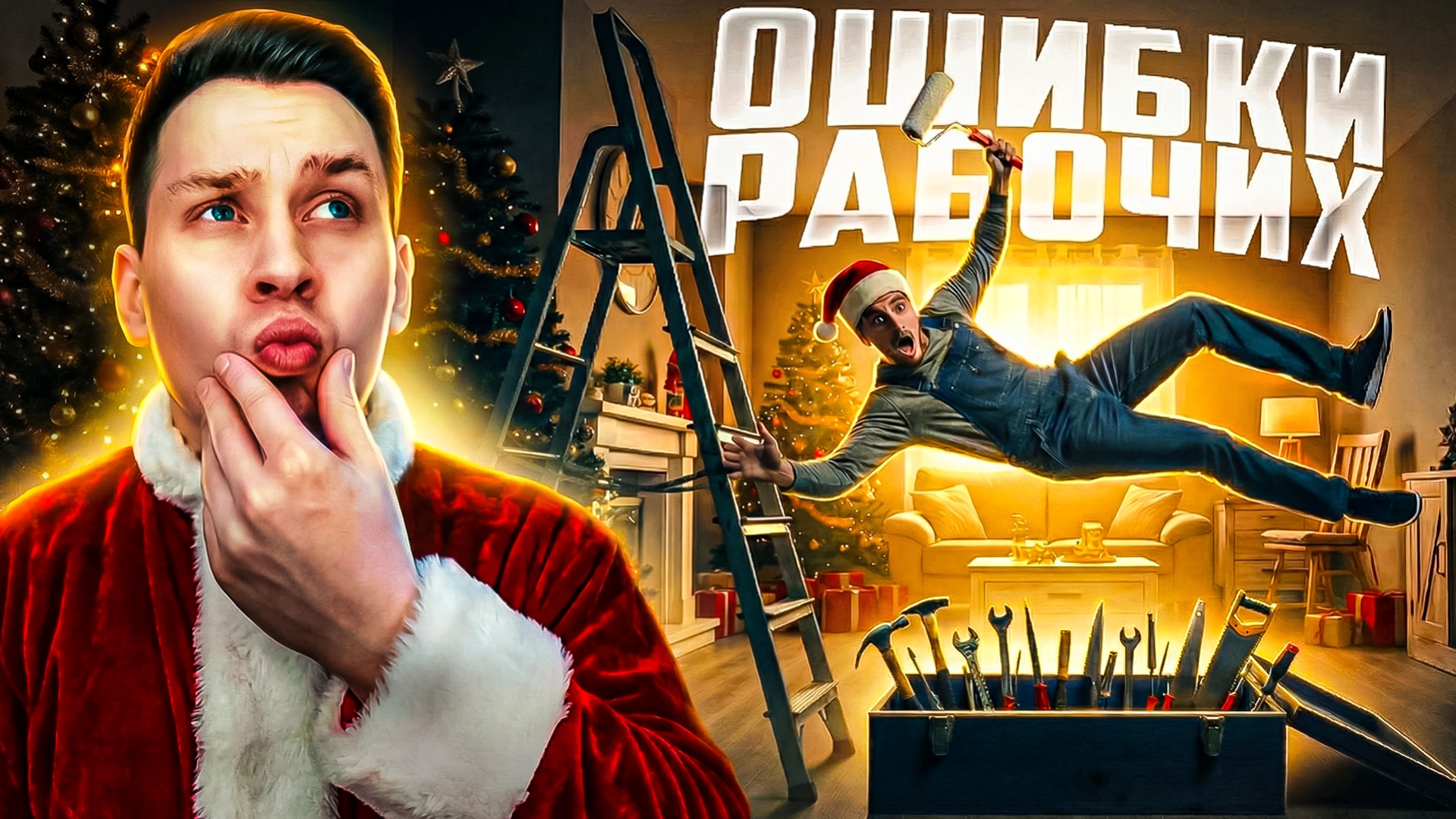 Нелепые ошибки рабочих, снятые на камеру