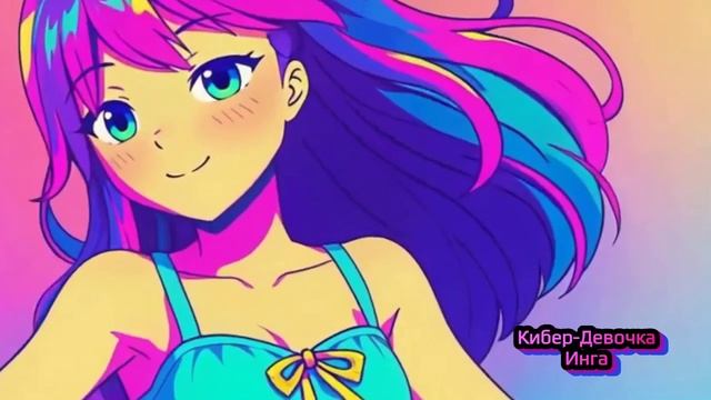 Нейро-Клип "Инга в эфире" Русская версия