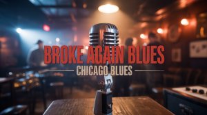 Chicago Blues - Broke Again Blues Song - Morgan Luna