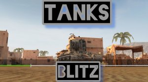 Играю в Tanks Blitz.