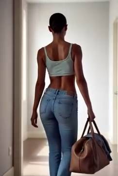 Она устала - She's tired