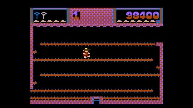 Atari 400/800: Прохождение Montezuma's revenge. Уровни 1-2