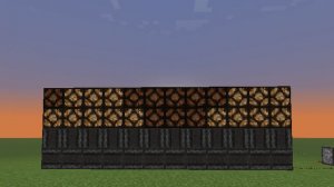 Как построить мигающую строку в майнкрафте.