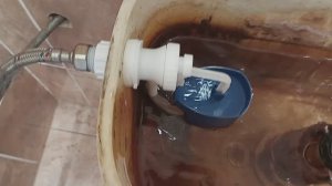 Как поменять клапан подачи воды (наливной) с боковой подводкой воды.