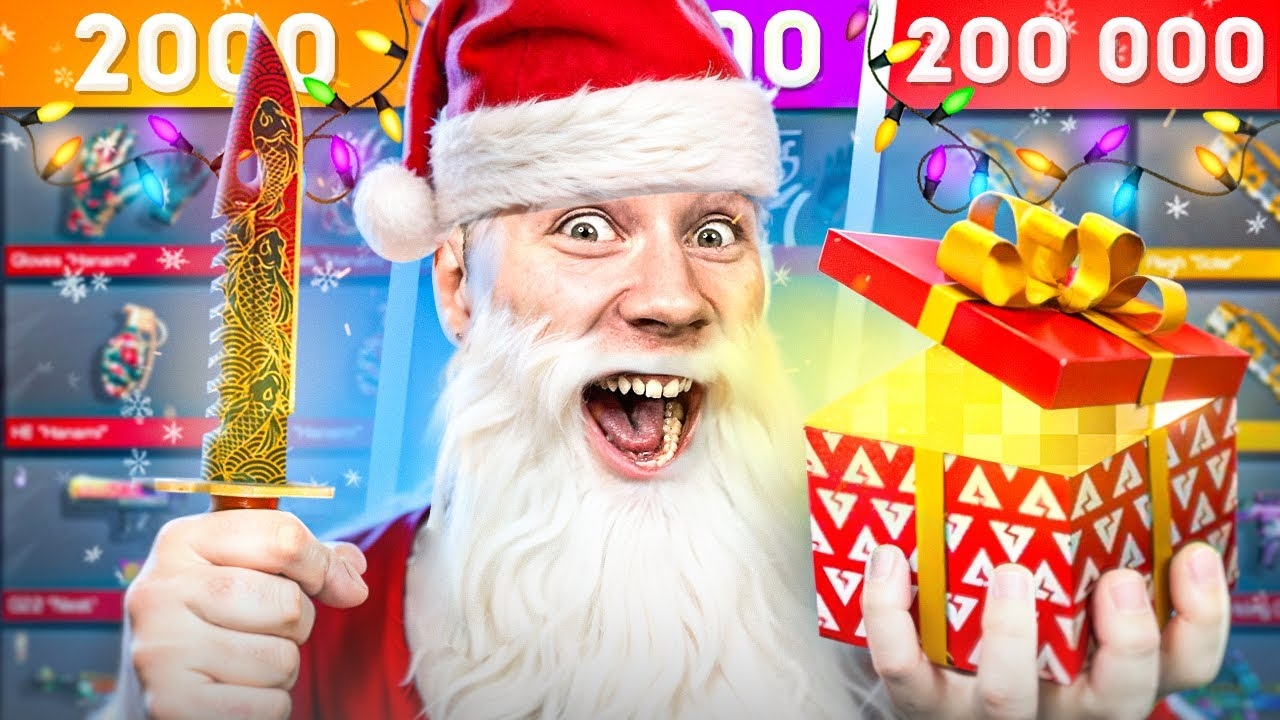 тик так купил  новогодние акаунты за 2.000руб/20.000руб/200.000руб в стендофф 2