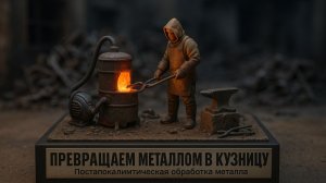 Превратите металлолом в кузницу: Постапокалиптическая обработка Металла