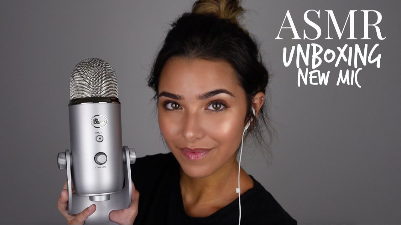 ASMR Unboxing Blue Yeti New Microphone