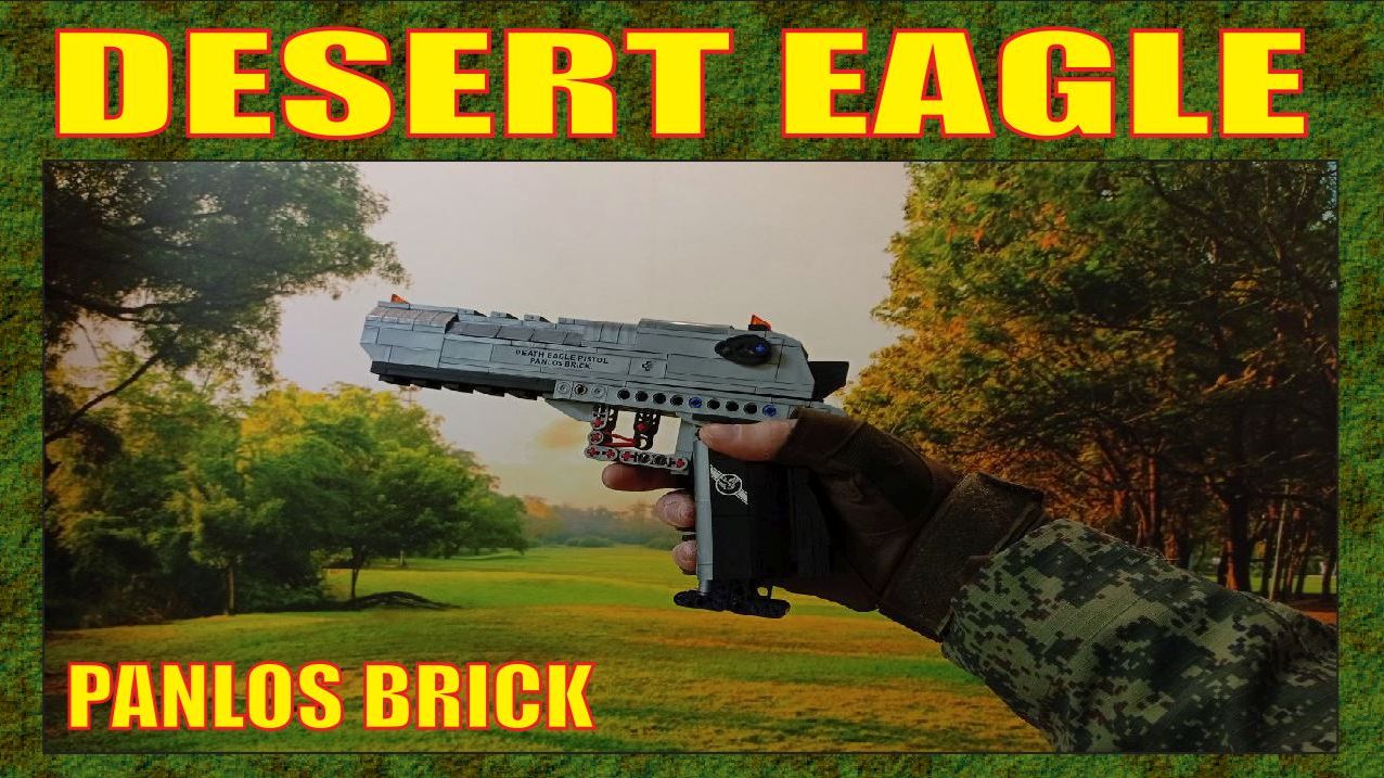 АНАЛОГИ ЛЕГО | DESERT EAGLE ОТ PANLOS BRICK | ИДЕАЛЬНЫЙ СТАРТ ДЛЯ НОВИЧКА | 2025