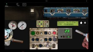 катаюсь в симуляторе Ленинградского метро 2D часть2