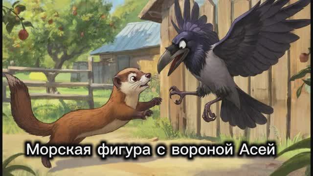 Нападение на ворону Асю!!!!