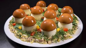 Фаршированные Яйца! Закуска на Любой Праздник. Закуска на Новый Год 2026.