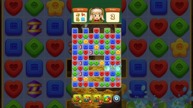 Мир Домовят 277 и 278 уровень три в ряд. Сказочная игра для всей семьи)