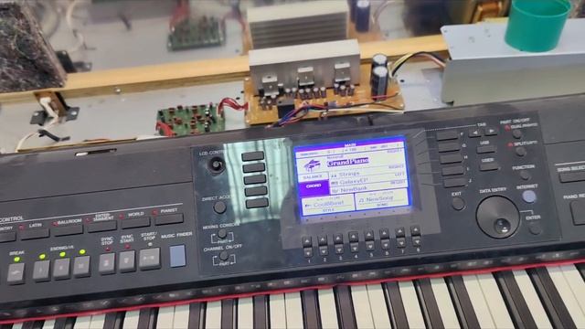Ремонт цифрового пианино YAMAHA CVP-401