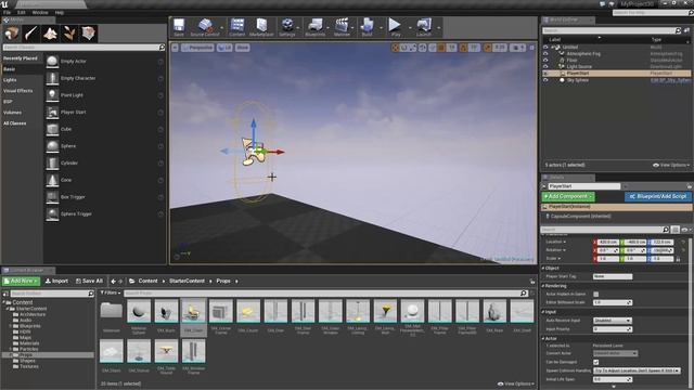 3.Actors - 24.Player Start