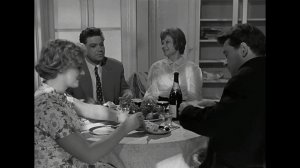 Л. Сухаревская, С. Чекан, Н. Гребешкова, Л. Чубаров в фильме Льва Рудника "Жизнь сначала" (1961)