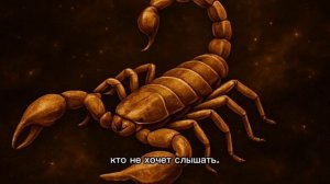 Скпрпион Этот знак всегда чувствует когда им пытаются управлять